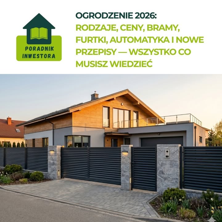 Ogrodzenie, brama i automatyka - ile to naprawdę kosztuje